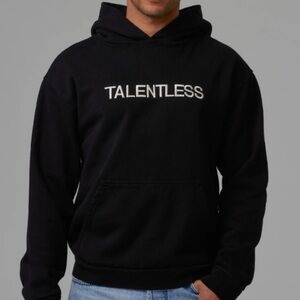 NWT Talentless - Classic Logo Hoodie – Black – Size M – Streetwear